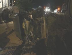 Mut ilçesinde meydana gelen trafik kazasında 2 kişi yaralandı
